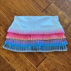 Lucky in Love tennis/pickle ball skirt